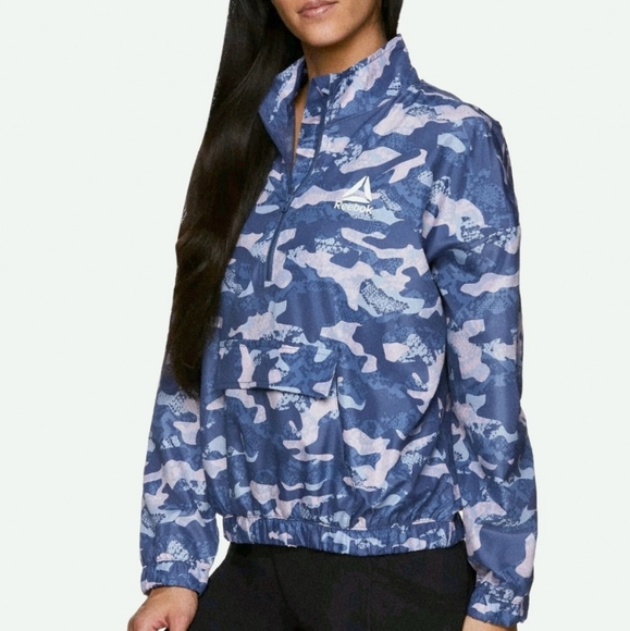 Reebok Jackets & Blazers - (3/$25) Reebok Lilac Camoflauge Pullover